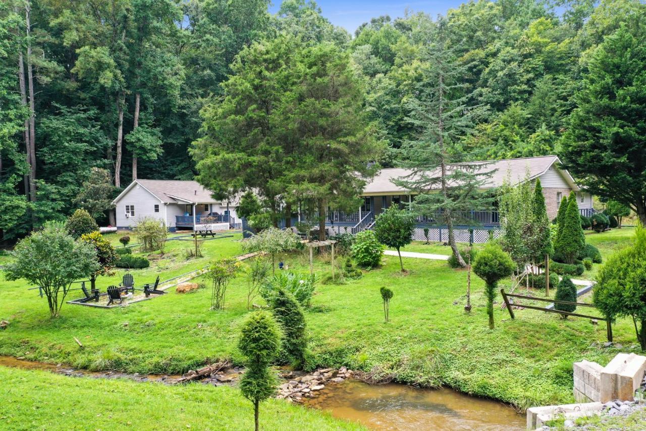2 Separate Cabins Along A Peaceful Creek With Resort Amenities Ellijay Bagian luar foto