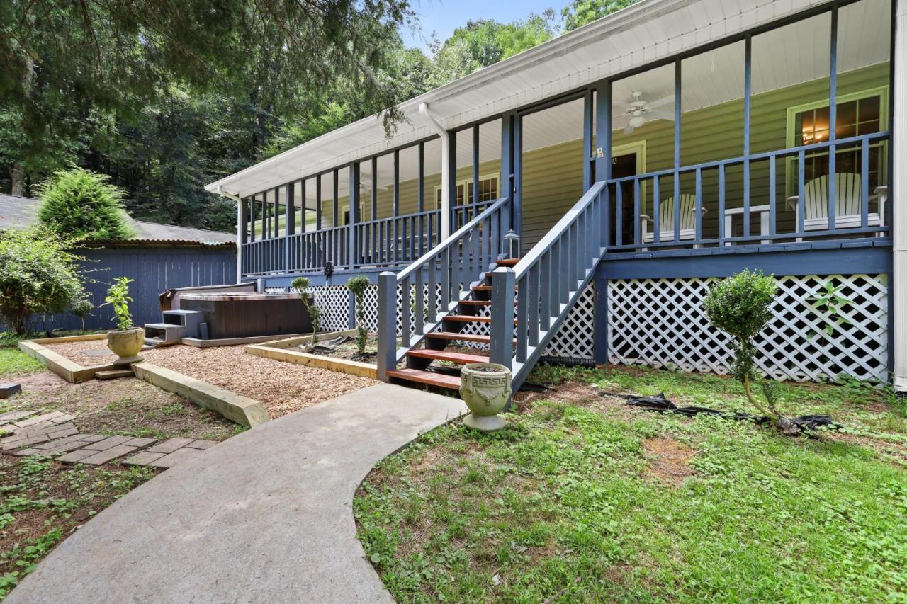 2 Separate Cabins Along A Peaceful Creek With Resort Amenities Ellijay Bagian luar foto