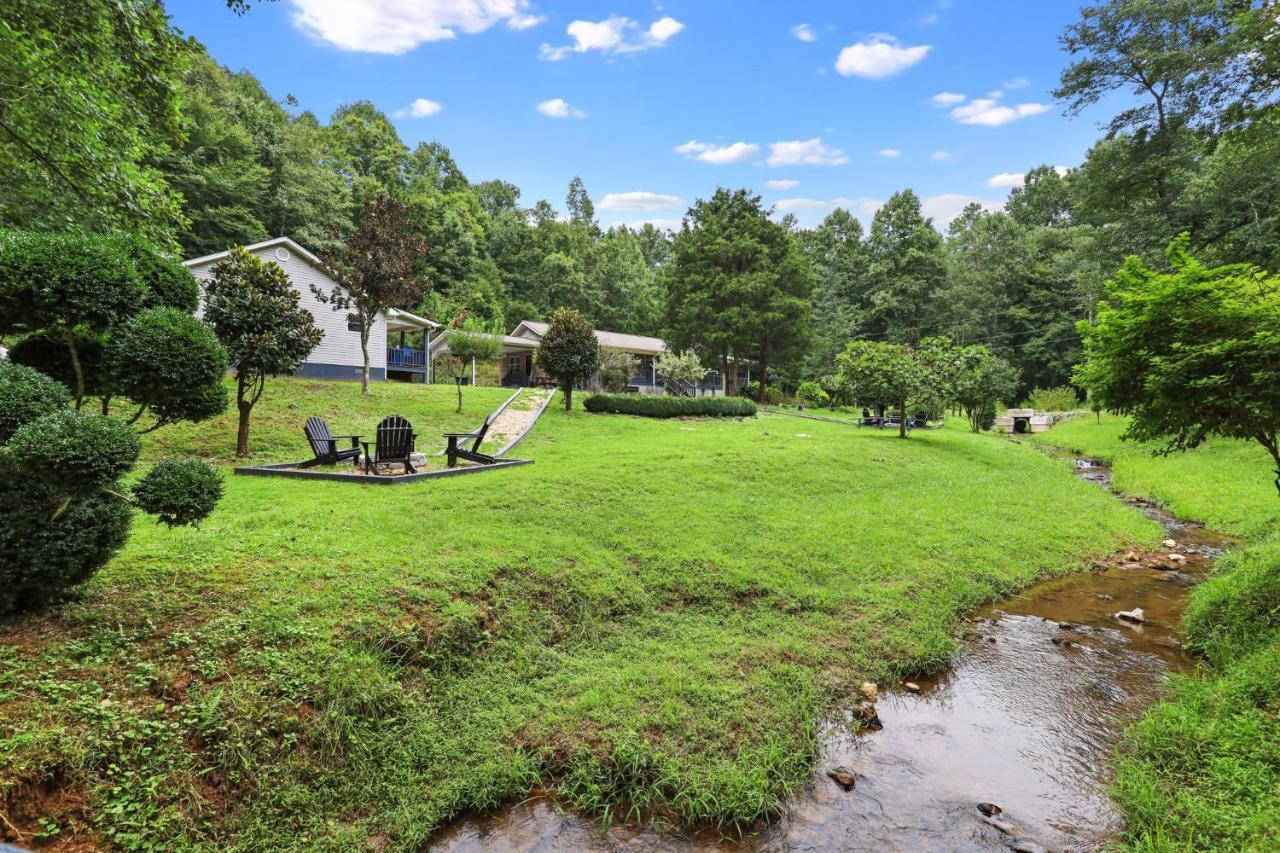 2 Separate Cabins Along A Peaceful Creek With Resort Amenities Ellijay Bagian luar foto